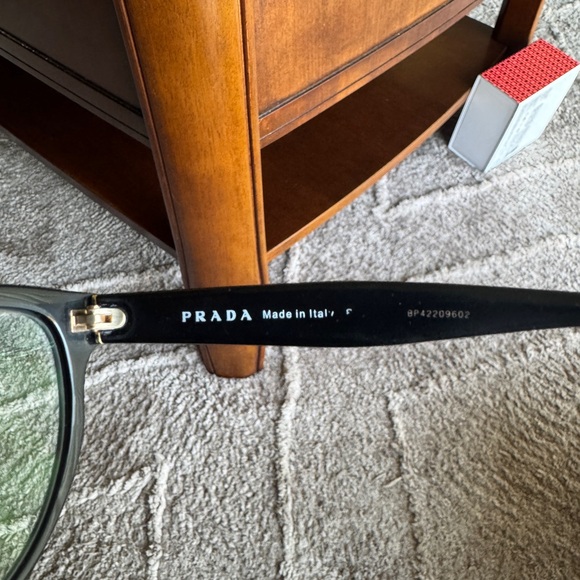 Prada Black Glasses Cat-Eye Style - Picture 6 of 8